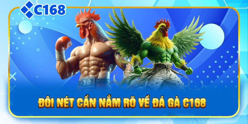 Đôi nét cần nắm rõ về đá gà C168