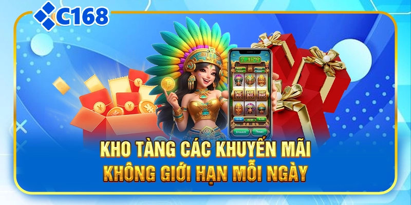 Kho tàng các khuyến mãi không giới hạn mỗi ngày