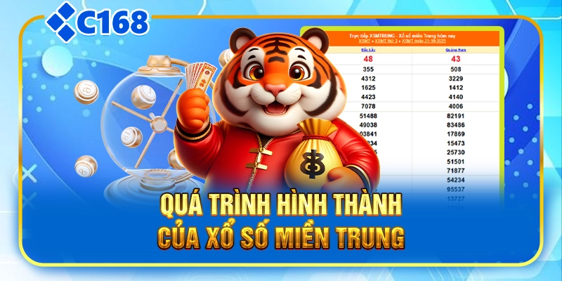Quá trình hình thành của xổ số miền Trung